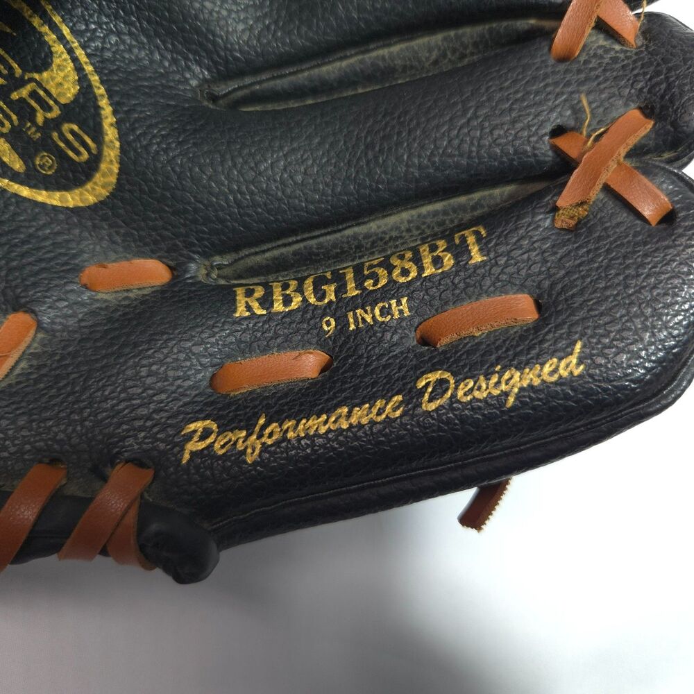 Rawlings Players Series 9 Inch Youth T-Ball Baseball Glove Black RBG158BT - Picture 6 of 7